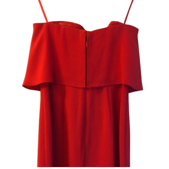 BCBG Convertible Strapless Red Mini Dress Womens Size 4 - Picture 4 of 8